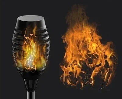 Waterproof Solar LED Torch Light - FireGlow