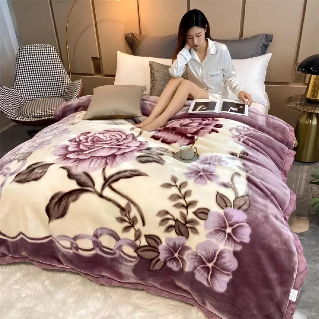 Soft Microfiber Winter Double Blanket