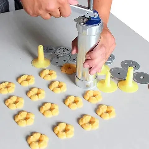 Máquina manual para hacer galletas y decorar pasteles