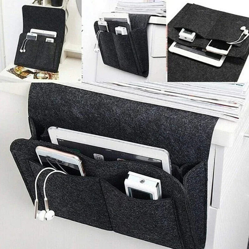 Side Organizer for Bed and Sofa