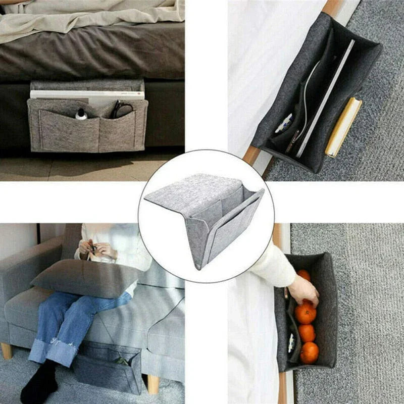 Side Organizer for Bed and Sofa