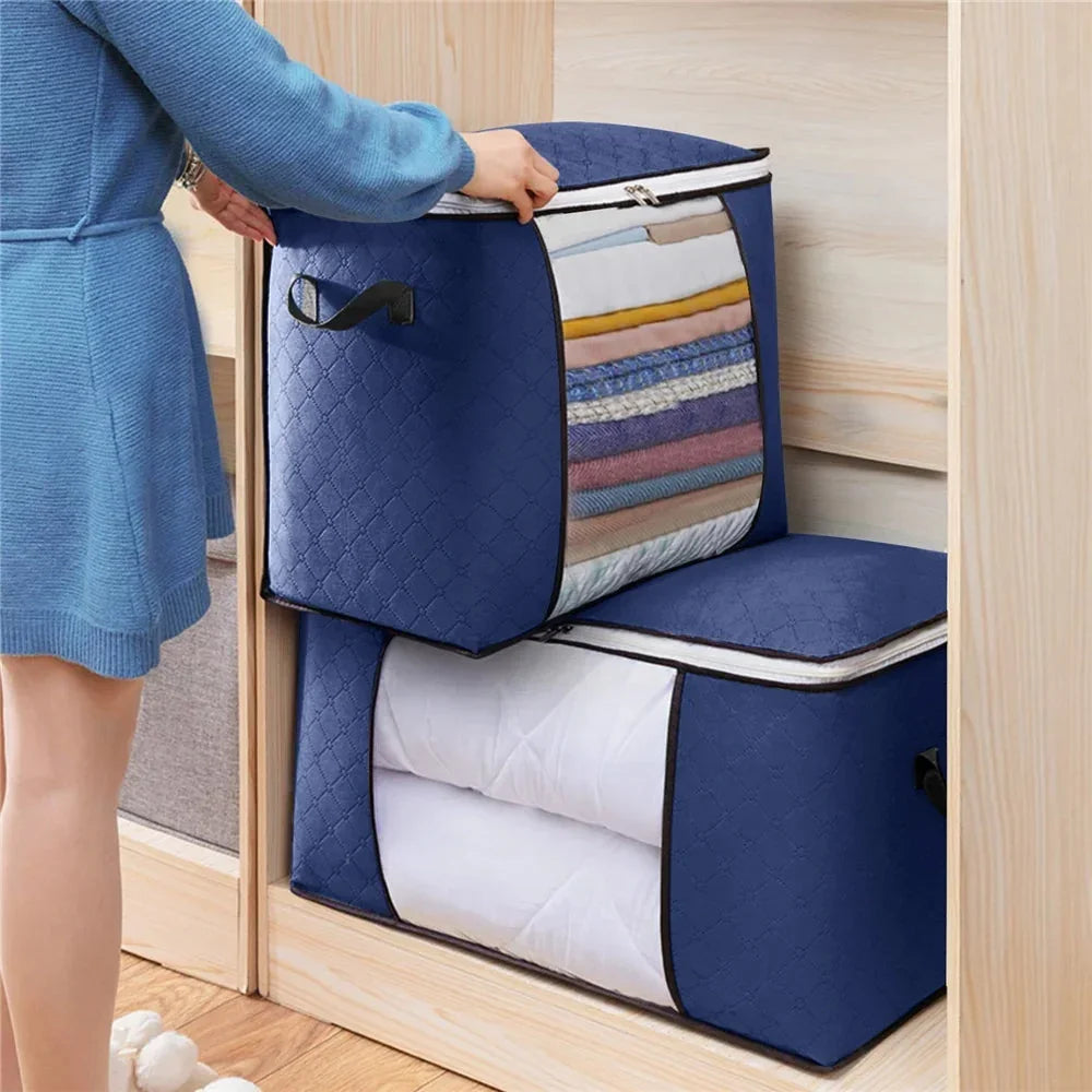 Kit of 4 Large Capacity Foldable Multipurpose Organizers