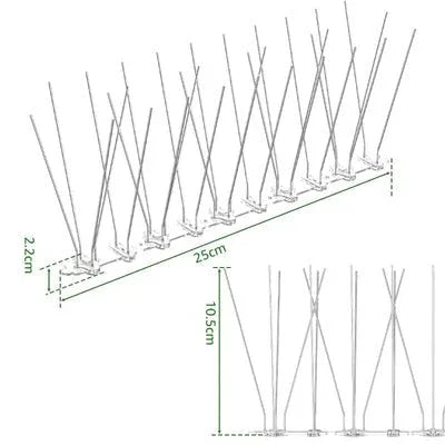 Bird Net for Stainless Steel Tiles - 12 Pieces