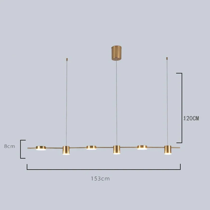 Pendant with European Design and Adjustable Height
