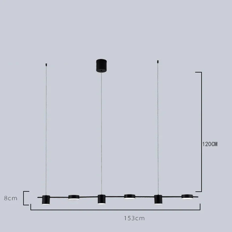 Pendant with European Design and Adjustable Height