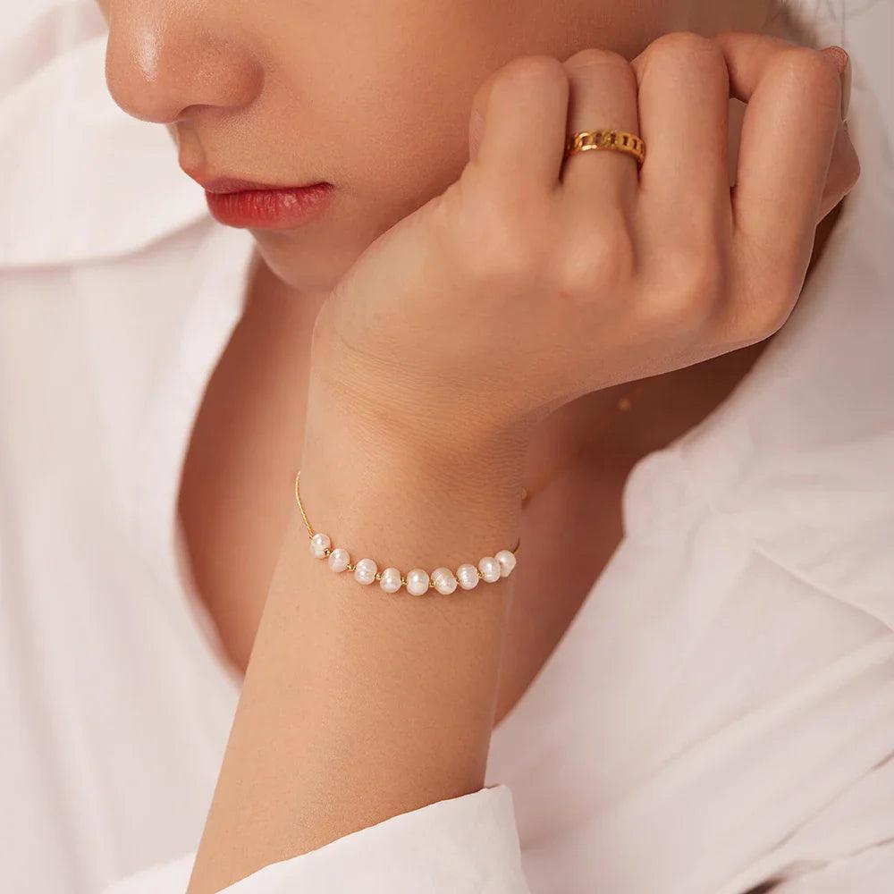 Pulseira de Pérolas Água Doce - Sundian - Sundian