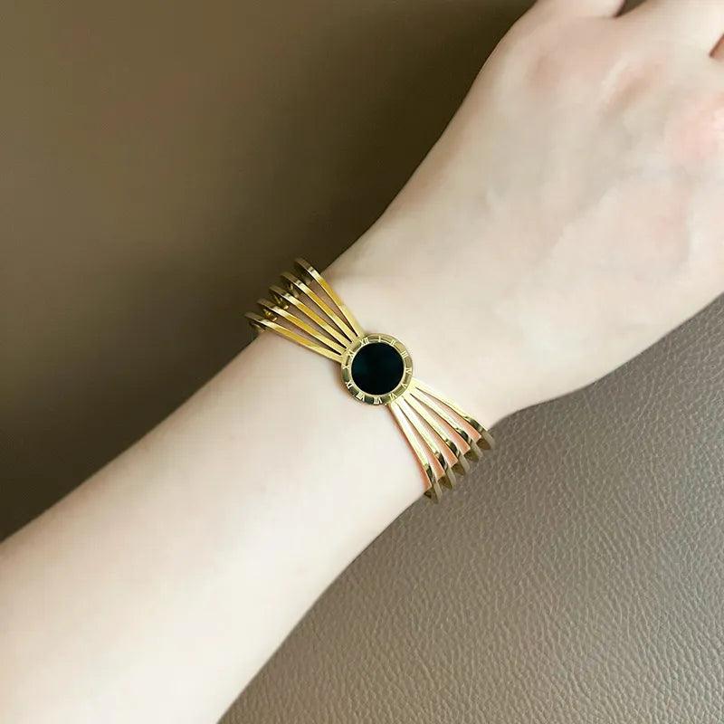 Bracelete Algarismos Romanos - Sundian - Sundian
