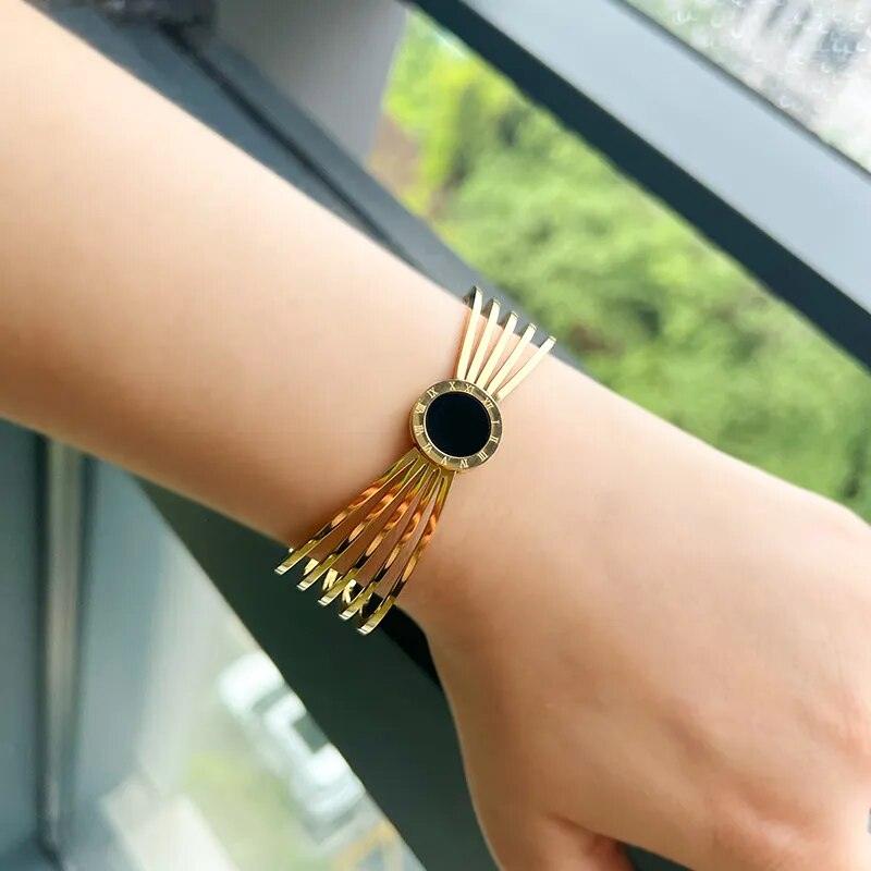Bracelete Algarismos Romanos - Sundian - Sundian
