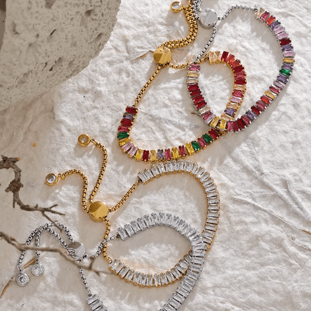 Pulseira com Zircônias Cúbicas - Sundian - Sundian