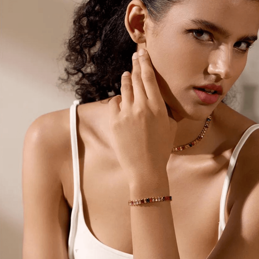 Pulseira com Zircônias Cúbicas - Sundian - Sundian