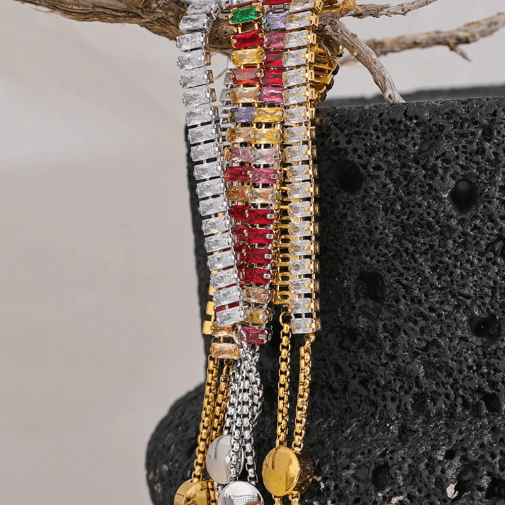 Pulseira com Zircônias Cúbicas - Sundian - Sundian