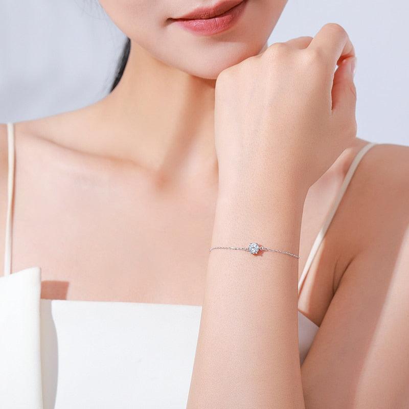 Pulseira de Prata com Zircônia - Sundian - Sundian