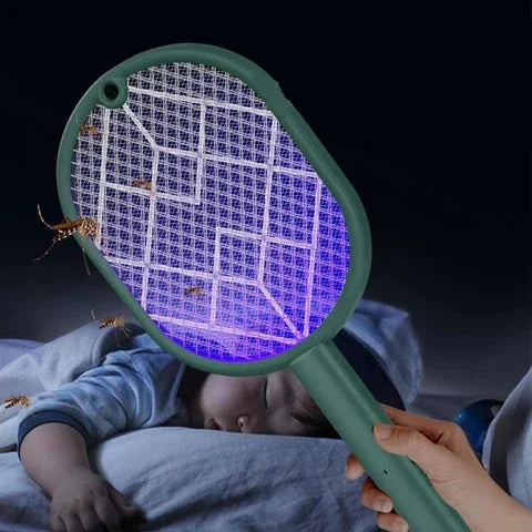 Electric Mosquito Killer Racket with Ultraviolet LED