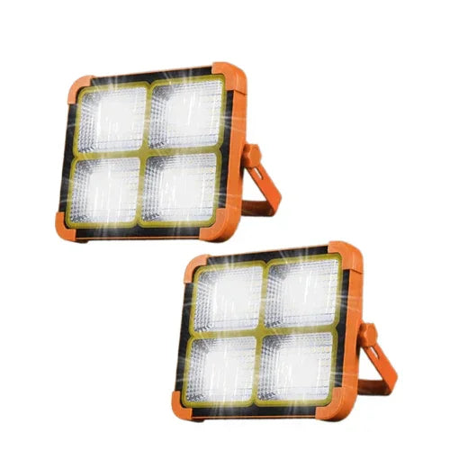 Waterproof Solar LED Spotlight with Built-in Powerbank