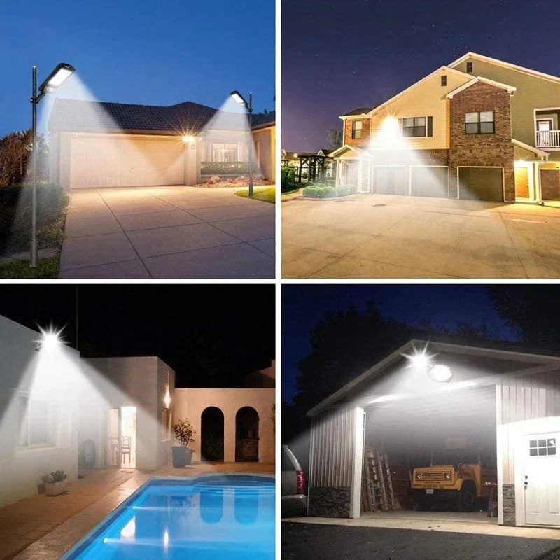 Smart Solar LED Spotlight with Motion Sensor - EcoBright