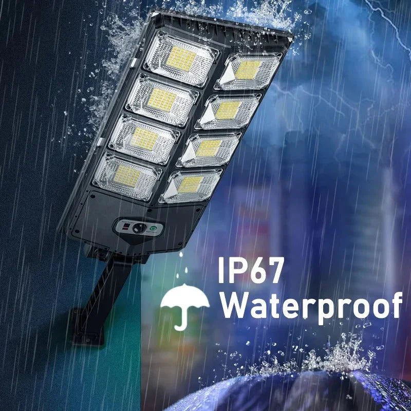 Smart Solar LED Spotlight with Motion Sensor - EcoBright