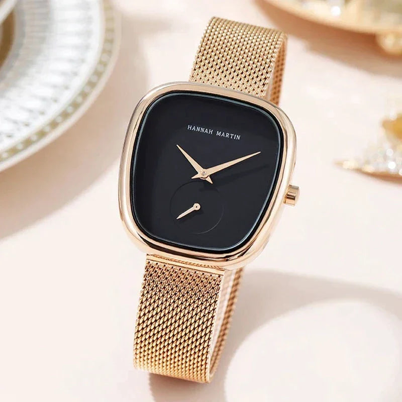 Premium Quartz Women's Watch + Free Bracelet – Striking and comfortable style