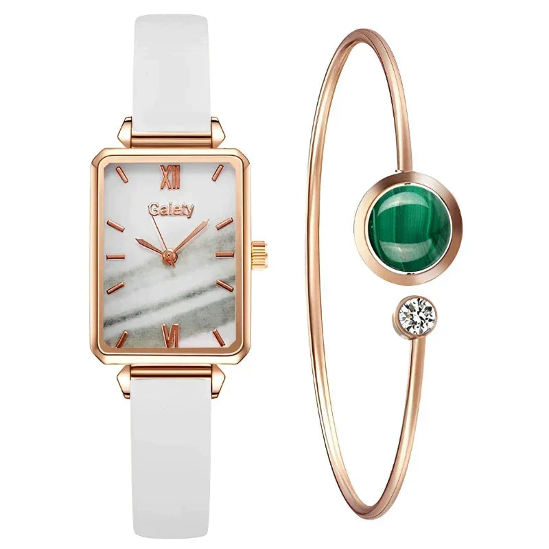 Women's Minimalist Watch with Bracelet - Simply Irresistible