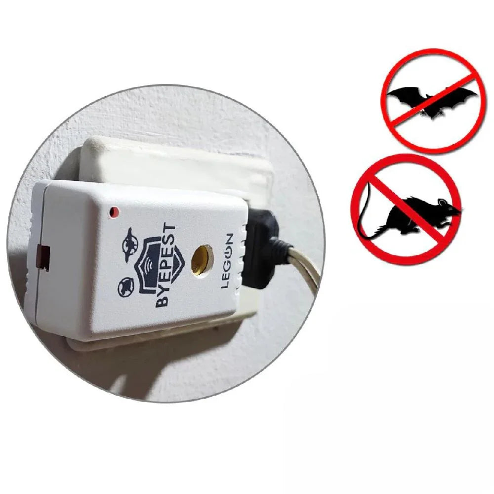 Byepest Electronic Rat and Bat Repellent 200m²