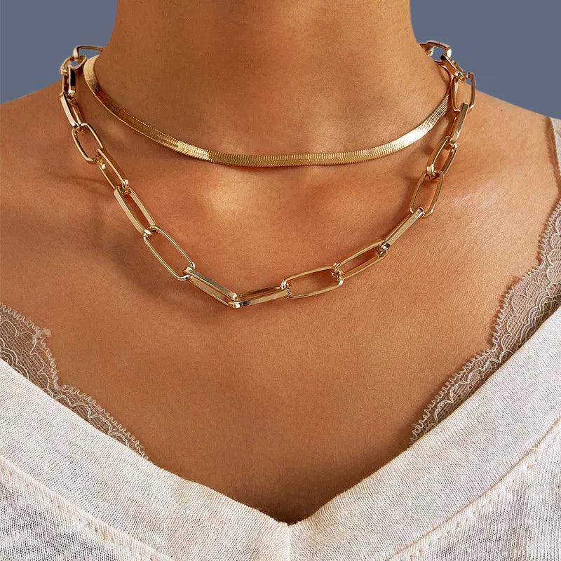Colar Elos Banhado a Ouro 18k - Sundian - Sundian