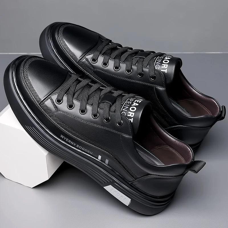 Tênis Casual Sport Flat - Couro Legítimo - Sundian - Sundian
