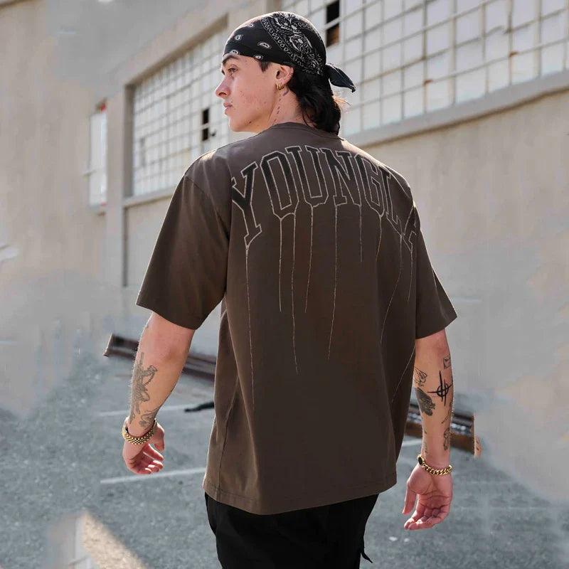 Camiseta Esportiva Oversized Masculina Young - Sundian - Sundian