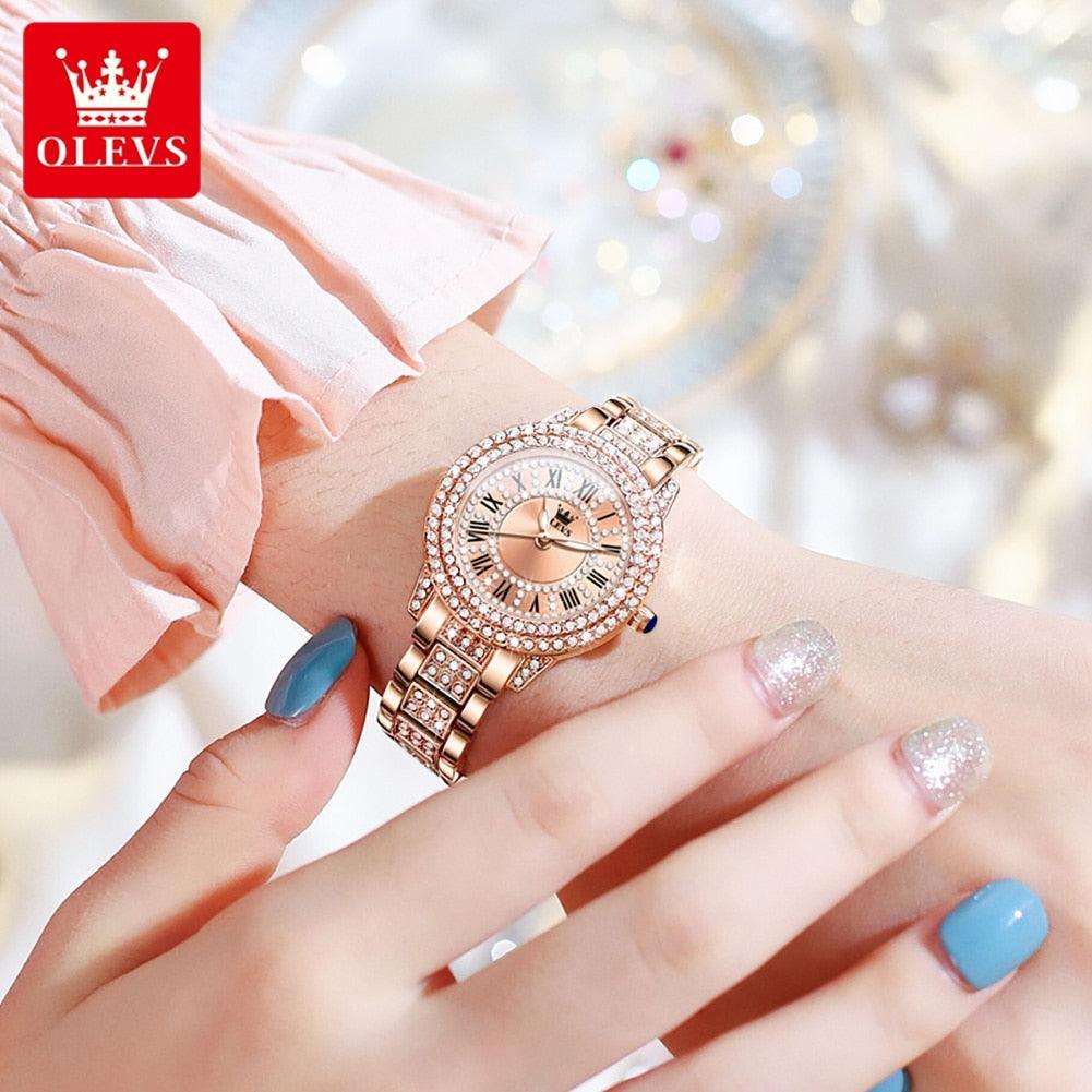 Relógio Feminino Original Brilhantes Maxentis - Sundian - Sundian
