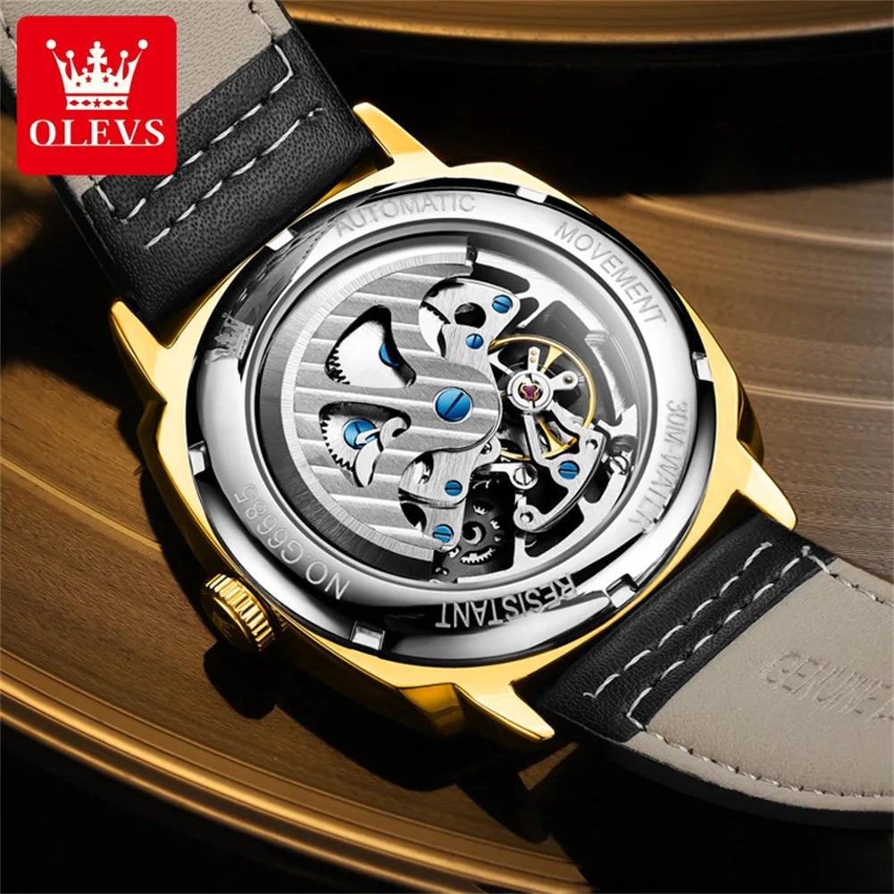 Relógio Masculino Automático Esqueleto - Sundian - Sundian