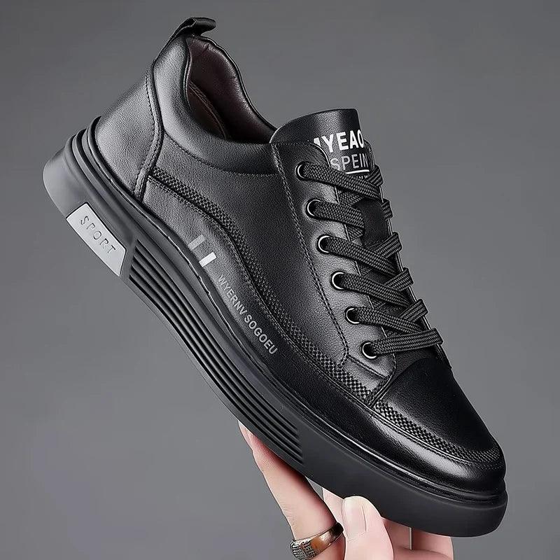 Tênis Casual Sport Flat - Couro Legítimo - Sundian - Sundian