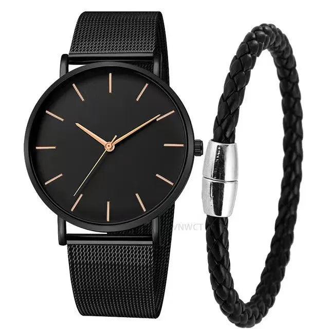 Relógio Masculino RUNERR Original Minimalista Quartzo - Sundian - Sundian