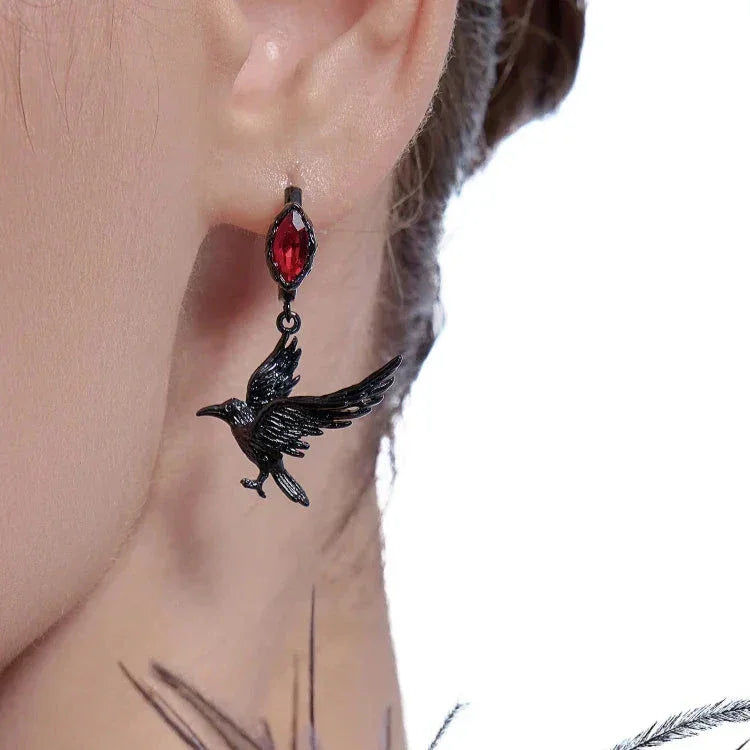 Par de pendientes RAVEN
