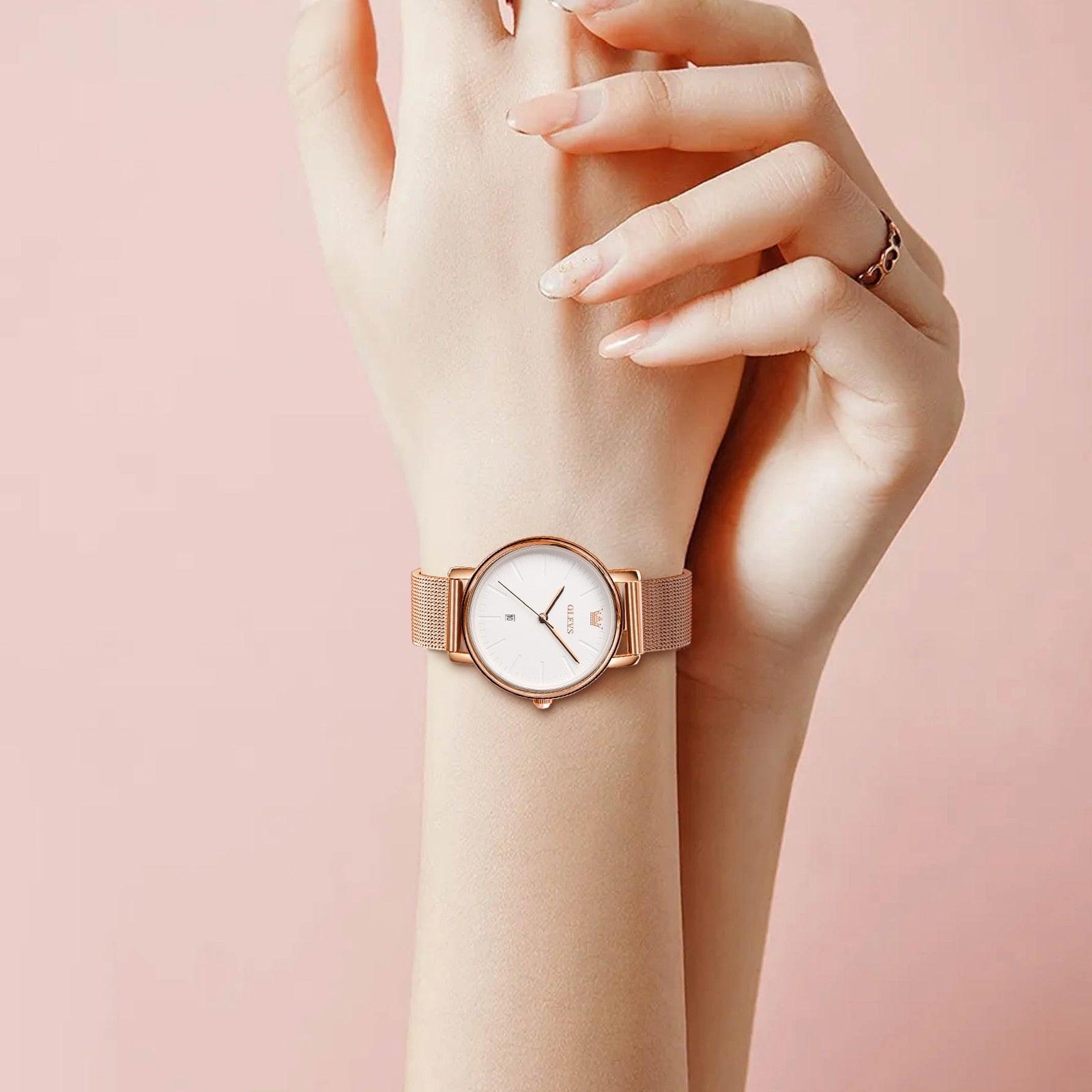 Relógio Feminino Ultra Fino Minimalista Junar - Sundian - Sundian