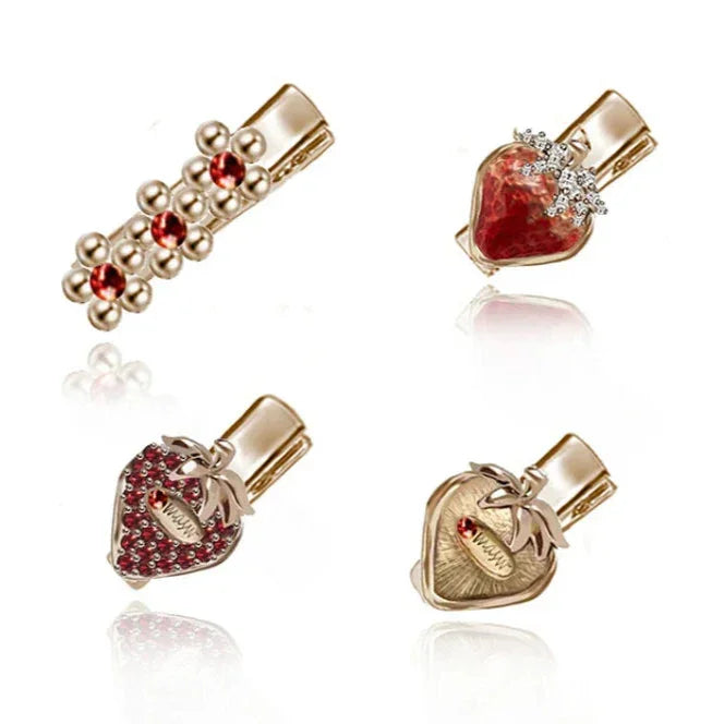 LUV Strawberry Kit with 4 Hair Clips