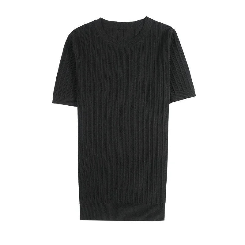 Knit T-shirt - Lets'go - Simply irresistible