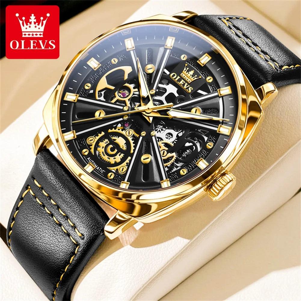 Relógio Masculino Automático Esqueleto - Sundian - Sundian