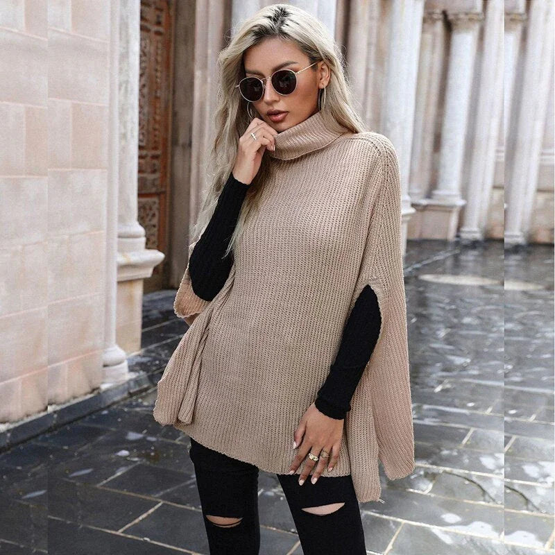 Annalise Poncho – Charm and lightness in one look