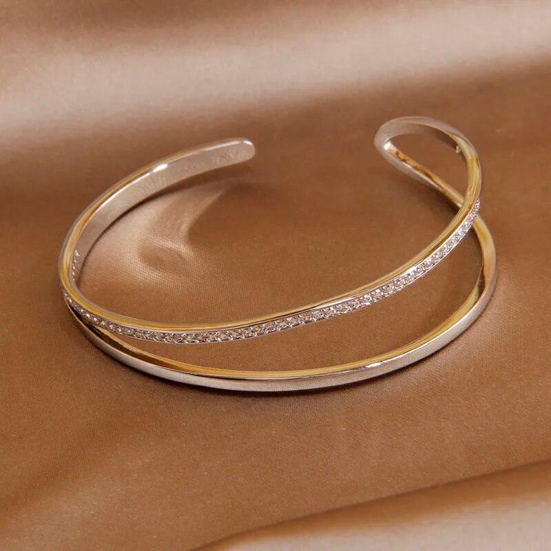 Bracelete Duplo Com Zircônias - Sundian - Sundian