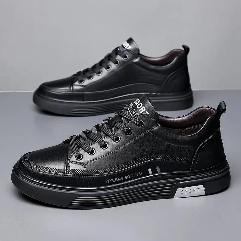 Tênis Casual Sport Flat - Couro Legítimo - Sundian - Sundian