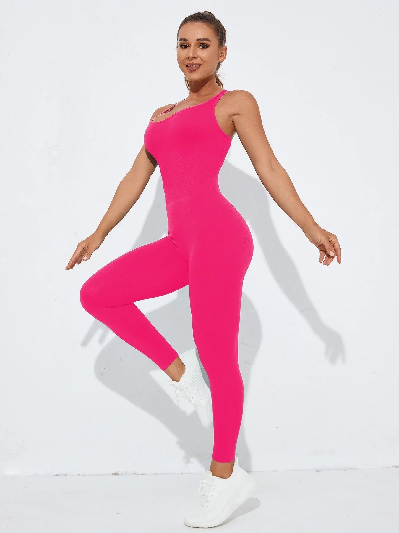 Seamless Women's Shapewear Bodysuit β Crisscross Straps, Tummy Control