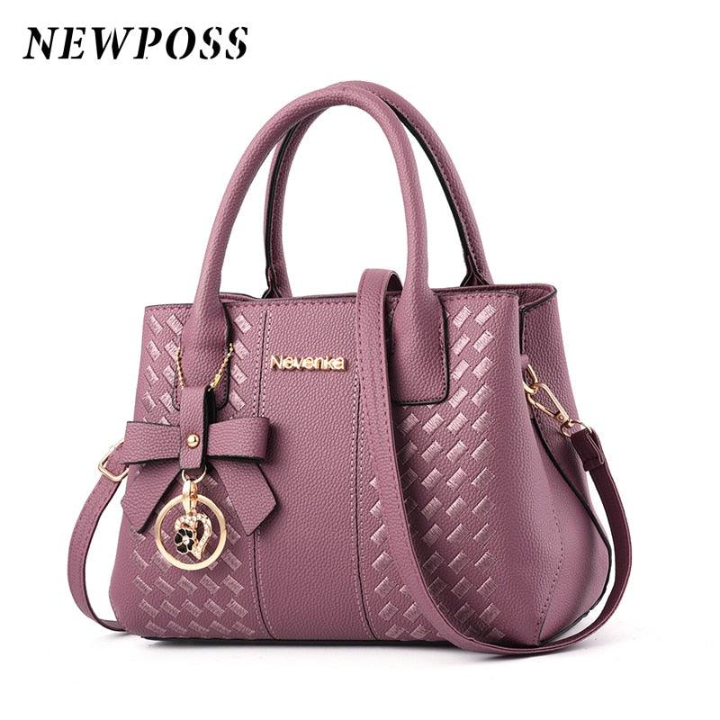 Bolsa Feminina de Couro Este - Sundian
