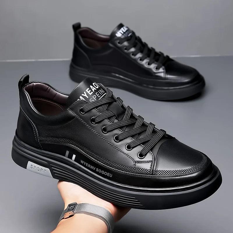 Tênis Casual Sport Flat - Couro Legítimo - Sundian - Sundian