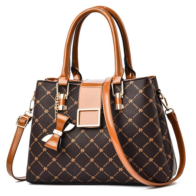 Bolsa Feminina de Couro Princess Luxo - Sundian