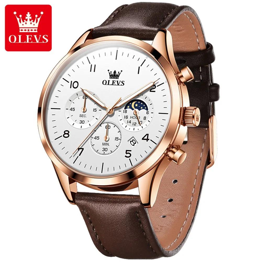 Relógio Masculino Original Lunar Quartzo - Sundian - Sundian