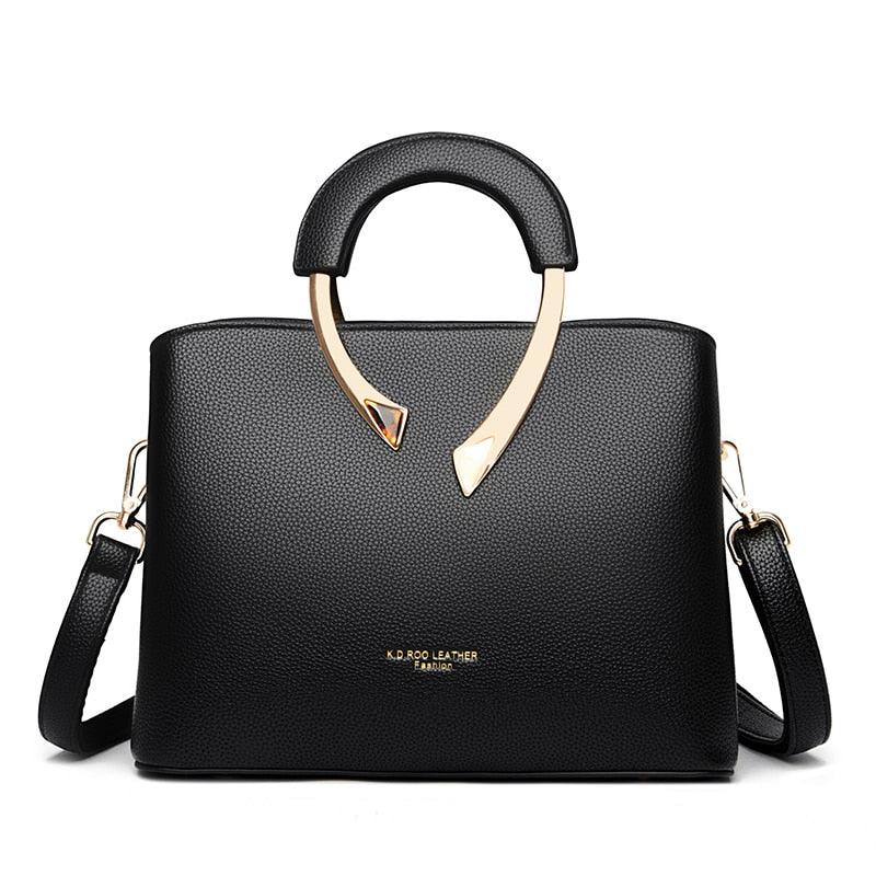 Bolsa Feminina de Couro Elegance - Sundian
