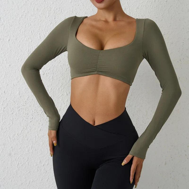 Top Fitness Feminino Manga Longa - Sundian - Sundian
