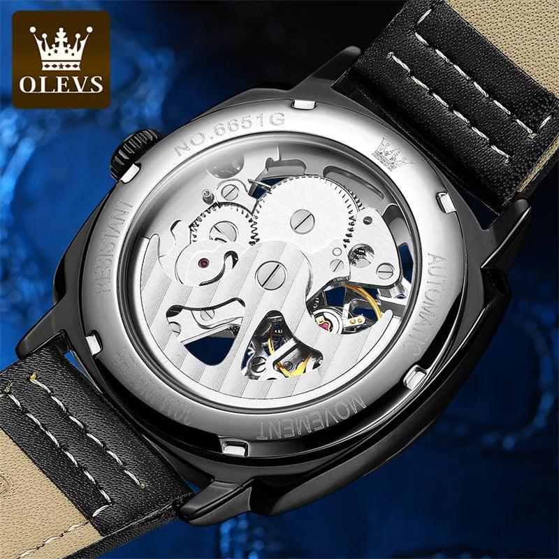 Relógio Masculino Original Automático Esqueleto Valmonte - Sundian - Sundian