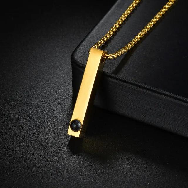 Eternidad - Collar con foto personalizado