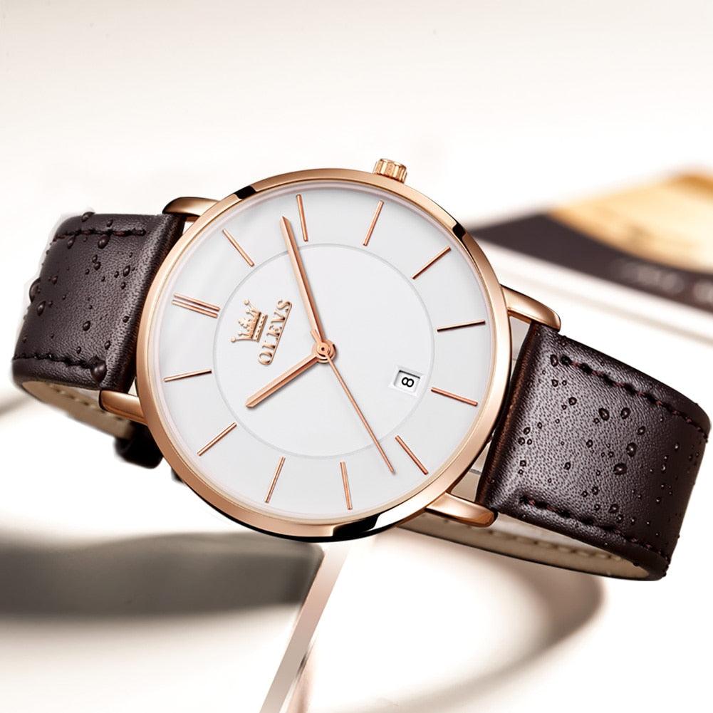 Relógio Masculino Ultra Fino Minimalista Térion - Sundian - Sundian
