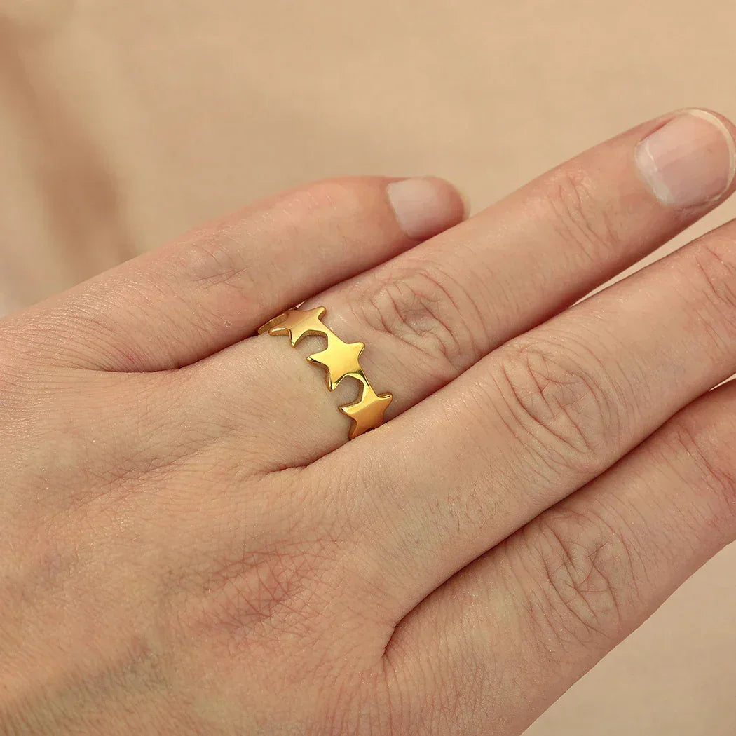 Anel Ajustável Star – Simplesmente irresistível - Sundian
