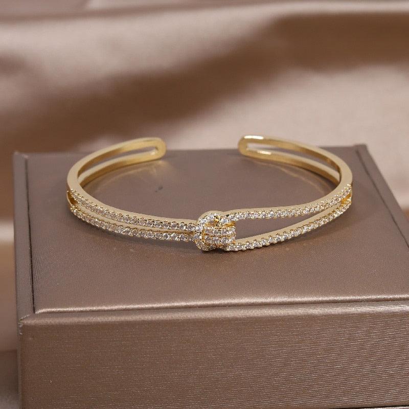 Bracelete Nó Traçado Regulável - Sundian - Sundian
